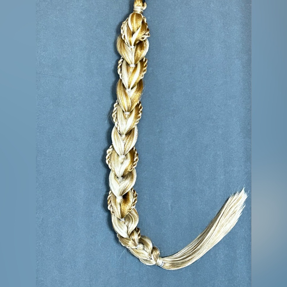 Blonde Dragon Braid Handmade 24” Hair Extensions Festival  Renaissance Fair